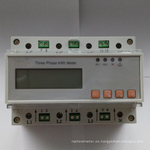 Medidor de Energía de Carril DIN de 3 Fases Directe Connect con Modbus